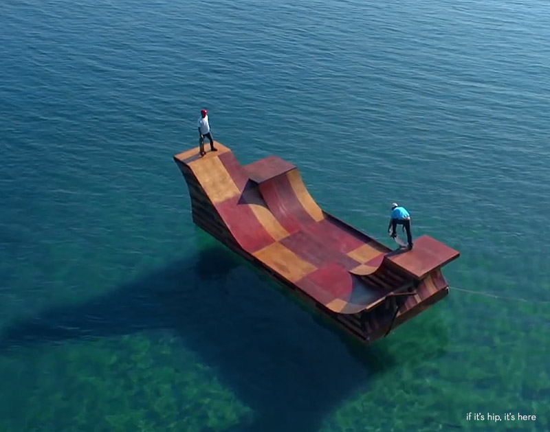 Floating Ramp Skatepark