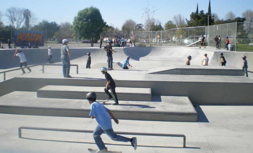 park skateboarding